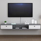 9" D Wall-mounted TV Stand Console Contemporary Closed Storage TV Stand with 2 Doors Clearhalo 'furn' 'furn_tv_stands_entertainment_centers' 'Furniture' 'Living Room Furniture' 'TV Stands & Entertainment Centers' 'TV Stands & Media Storage Furniture' 'tv_stands_entertainment_centers' 5586421
