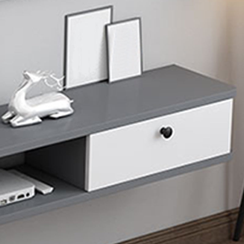 9" D Wall-mounted TV Stand Console Contemporary Closed Storage TV Stand with 2 Doors Clearhalo 'furn' 'furn_tv_stands_entertainment_centers' 'Furniture' 'Living Room Furniture' 'TV Stands & Entertainment Centers' 'TV Stands & Media Storage Furniture' 'tv_stands_entertainment_centers' 5586428