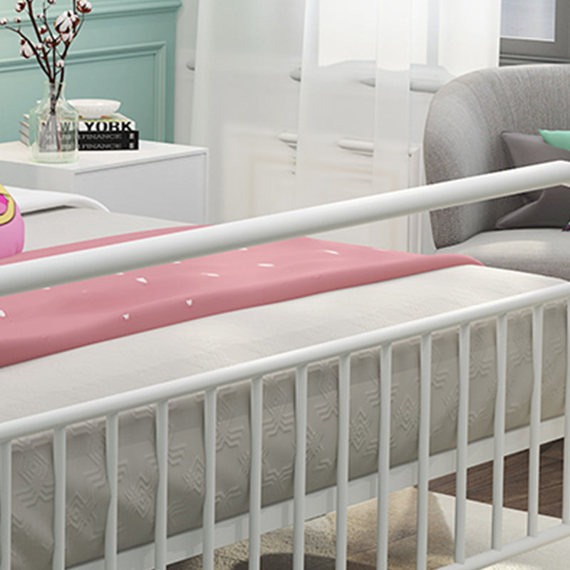 78,74 Zoll breites Standardbett mit Kopfteil und Beinen, feste Farbe