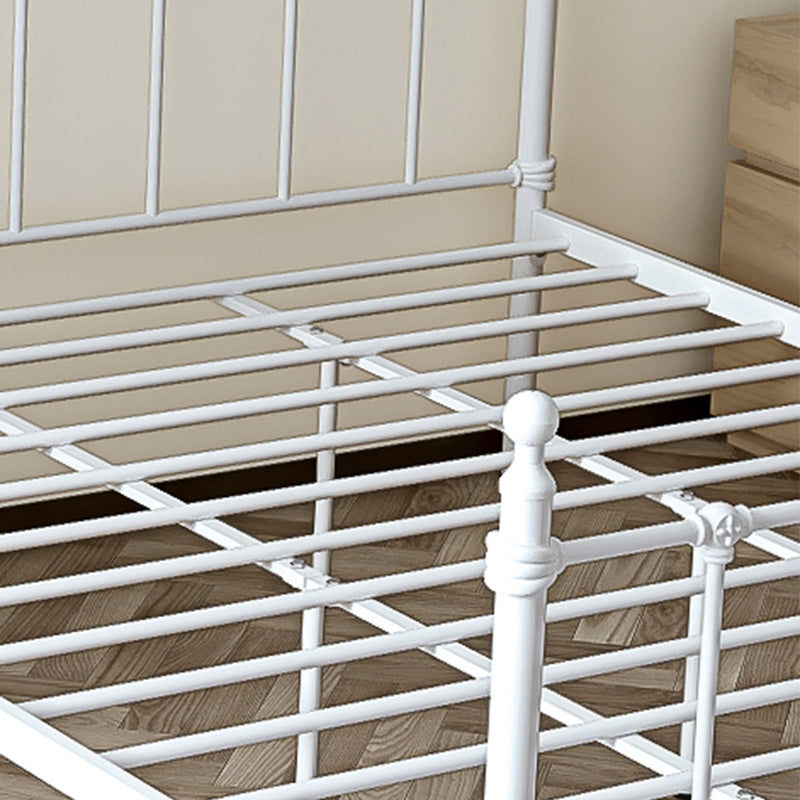 Poster Metal Bed 41 inch With Headboard and Footboard Rectangular Headboard