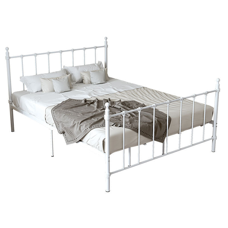 Poster Metal Bed 41 inch With Headboard and Footboard Rectangular Headboard