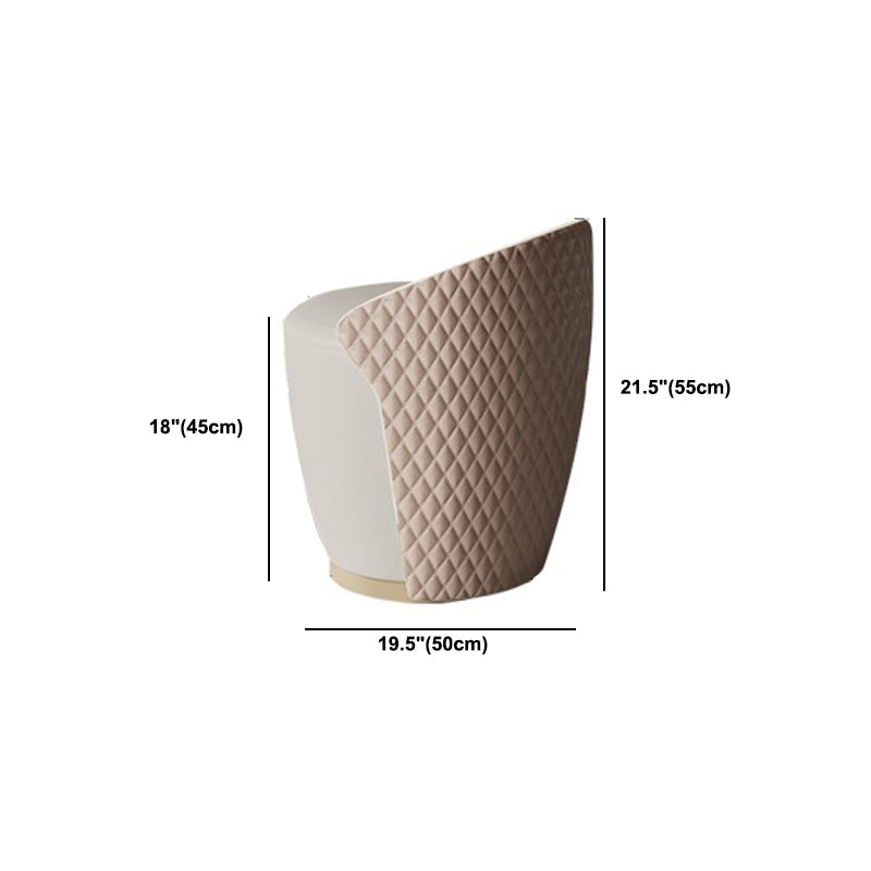 1 Storage Drawer Make-up Vanity Metal and Stone Dressing Table Clearhalo 'Bedroom Furniture' 'furn' 'furn_makeup_vanities' 'Furniture' 'Makeup Vanities' 'makeup_vanities' 5586812