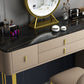 Luxurious 7 Drawers Dresser 29.52" High Vanity Set with Padded Stool