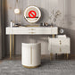 Table de maquillage blanc pour chambre avec tiroir 15,74 "W x 31,49" H
