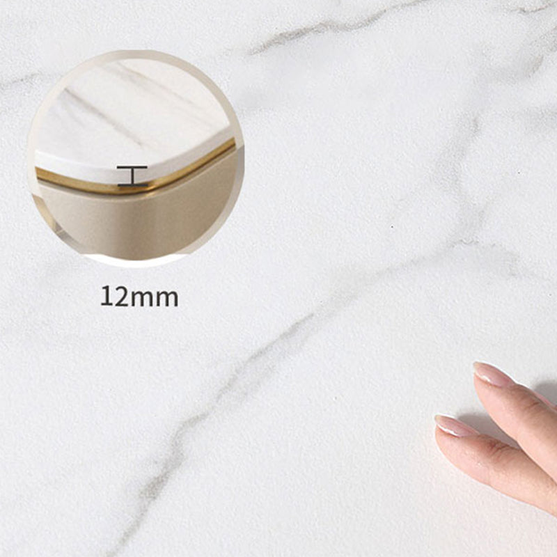 Table de maquillage blanc pour chambre avec tiroir 15,74 "W x 31,49" H