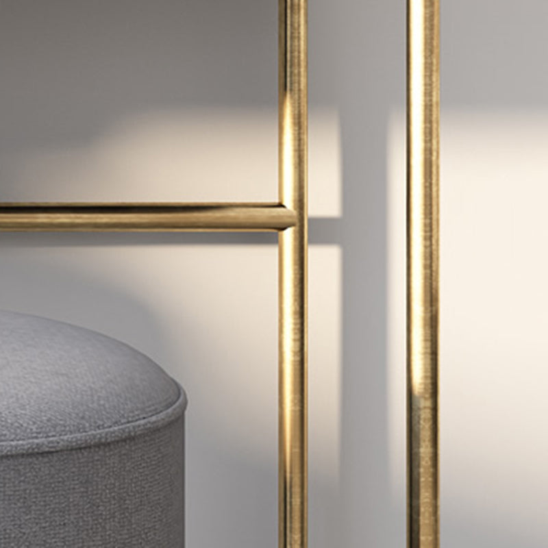 Temperierte Glas Arbeitsplatte Schwarz/Weiß -Basis mit 4 Schubladenkommoden