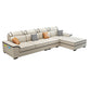 133,07 "W x 70,87" d x 35,43 "divano braccio top cuscino H con chaise
