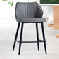 Contemporary Faux Leather Counter Stools Metal Bar Stool for Home Use Clearhalo 'Bar Furniture' 'Bar Stools' 'bar_stools' 'furn' 'furn_bar_stools' 'Furniture' 'Kitchen & Dining Furniture' 5588251