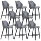 Contemporary Faux Leather Counter Stools Metal Bar Stool for Home Use 8 Piece Set Clearhalo 'Bar Furniture' 'Bar Stools' 'bar_stools' 'furn' 'furn_bar_stools' 'Furniture' 'Kitchen & Dining Furniture' 5588252