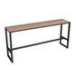 Set di barre industriali 1/2/5 pezzi tavolo da banco in legno con sgabello di metallo