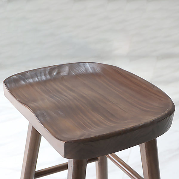 Ensemble de table de barre rectangle 1/2/4/5 PCS Table et tabourets de bar à manger du comptoir en bois massif et tabourets