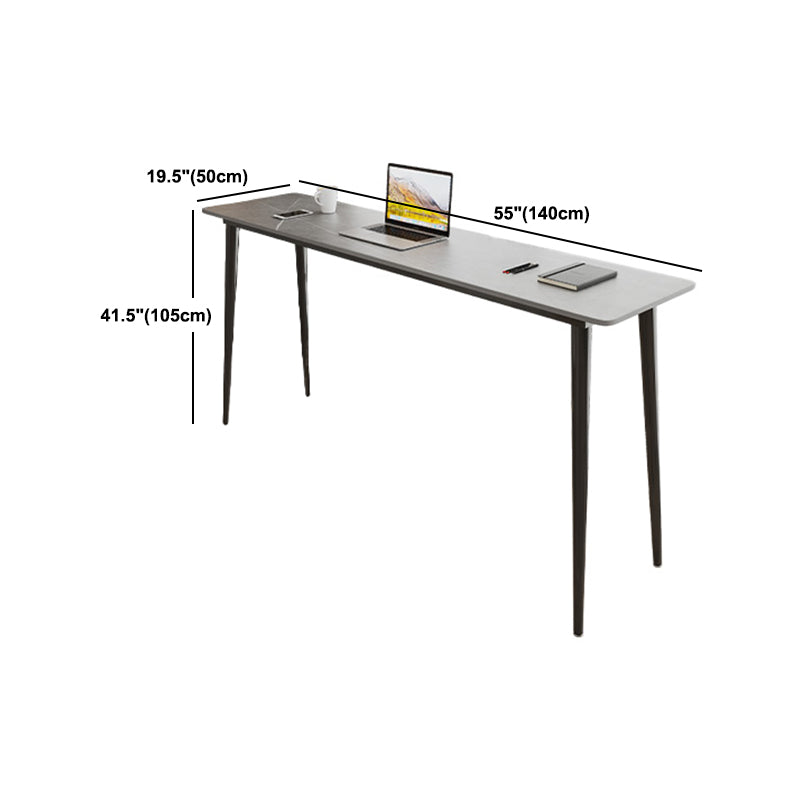 Tavolo da barra di pietra rettangolo industriale set 1/2/4 pezzi per interno