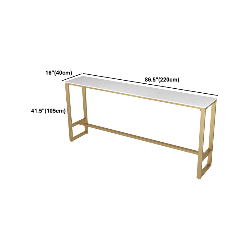 Glam 1/2/5/7 stuks Balk Tafel Set rechthoekige stenen aanrechttafel met hoge ontlasting