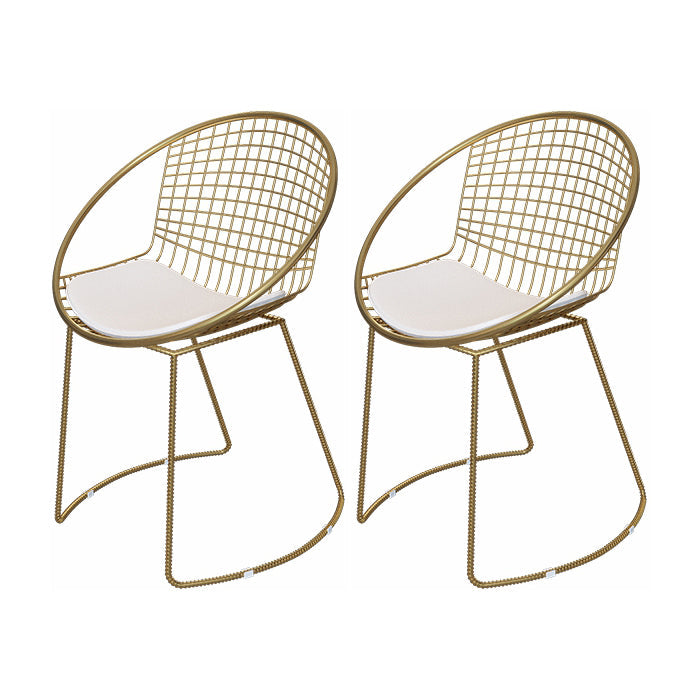Nordic 1/2/5 Pieces Dining Set White Stone Top Dining Furniture 2 White Chairs Clearhalo 'Dining Room Sets' 'Dining Tables & Seating' 'dining_room_set' 'furn' 'furn_dining_room_set' 'Furniture' 'Kitchen & Dining Furniture' 5588802