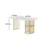 Nordic 1/2/5 Pieces Dining Set White Stone Top Dining Furniture Clearhalo 'Dining Room Sets' 'Dining Tables & Seating' 'dining_room_set' 'furn' 'furn_dining_room_set' 'Furniture' 'Kitchen & Dining Furniture' 5588812