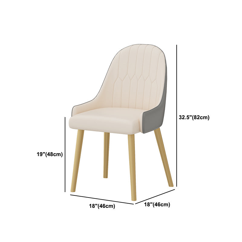 Nordic 1/2/5 Pieces Dining Set White Stone Top Dining Furniture Clearhalo 'Dining Room Sets' 'Dining Tables & Seating' 'dining_room_set' 'furn' 'furn_dining_room_set' 'Furniture' 'Kitchen & Dining Furniture' 5588814