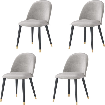 モダンな1/4/5/7ピースダイニングセット長方形の黒いベースディネットセットストーントップ