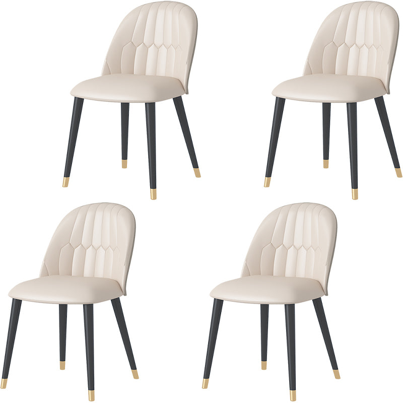 モダンな1/4/5/7ピースダイニングセット長方形の黒いベースディネットセットストーントップ