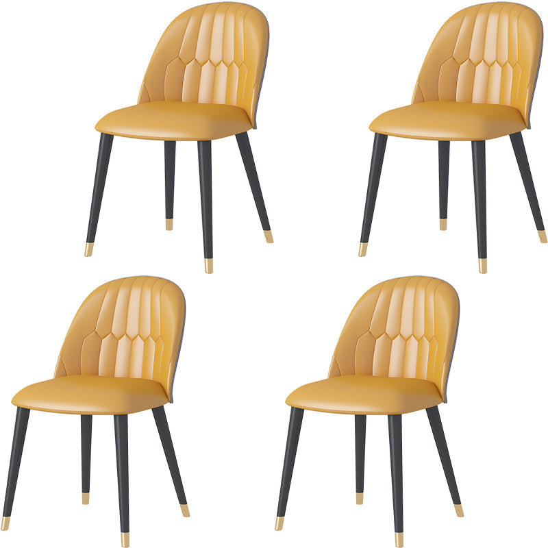 モダンな1/4/5/7ピースダイニングセット長方形の黒いベースディネットセットストーントップ