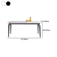 Modern Dining Set Stone 1/4/5/7 Pieces Dining Furniture for Indoor