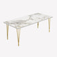 Nordic 1/5/7 Pieces Dining Set Rectangle Stone Dining Table for Kitchen Dining Room
