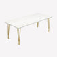 Nordic 1/5/7 Pieces Dining Set Rectangle Stone Dining Table for Kitchen Dining Room