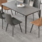 Ensemble de table à manger contemporaine 1/4/5/7 pièces Table à manger rectangulaire avec chaises sans accoudoirs
