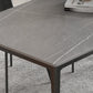 Ensemble de table à manger contemporaine 1/4/5/7 pièces Table à manger rectangulaire avec chaises sans accoudoirs