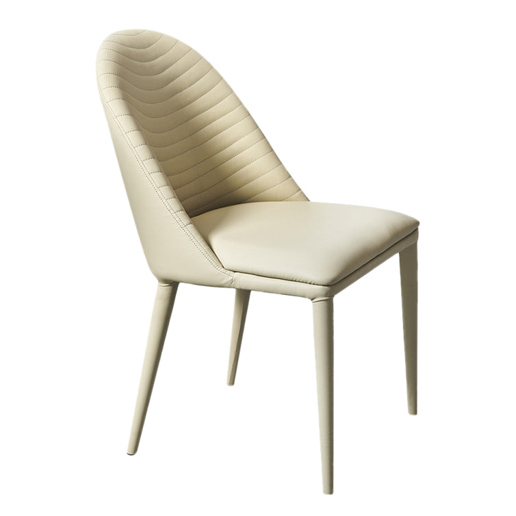 Modern Dining Set Stone 1/4/5/7 Pieces Dining Table with Leather Chairs for Indoor Clearhalo 'Dining Room Sets' 'Dining Tables & Seating' 'dining_room_set' 'furn' 'furn_dining_room_set' 'Furniture' 'Kitchen & Dining Furniture' 5589028