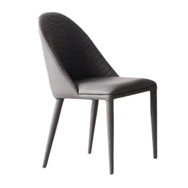 Modern Dining Set Stone 1/4/5/7 Pieces Dining Table with Leather Chairs for Indoor Clearhalo 'Dining Room Sets' 'Dining Tables & Seating' 'dining_room_set' 'furn' 'furn_dining_room_set' 'Furniture' 'Kitchen & Dining Furniture' 5589040