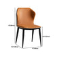 Modern Dining Set Stone 1/4/5/7 Pieces Dining Table with Leather Chairs for Indoor Clearhalo 'Dining Room Sets' 'Dining Tables & Seating' 'dining_room_set' 'furn' 'furn_dining_room_set' 'Furniture' 'Kitchen & Dining Furniture' 5589050