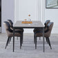 Ensemble de Table à manger en pierre frittée, 1/4/5 pièces, chaises à manger modernes à oreilles