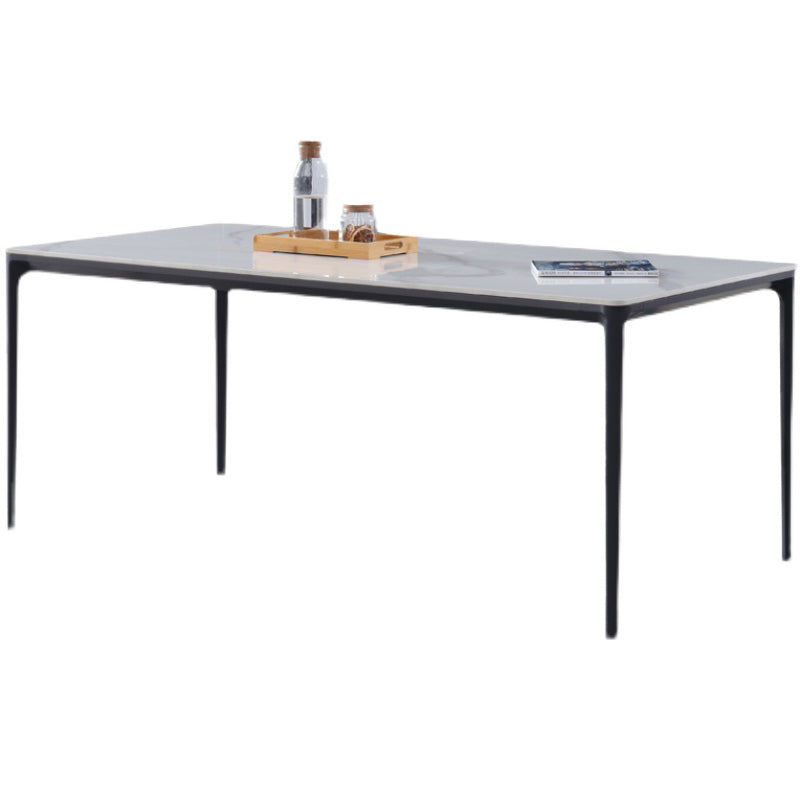 Ensemble de Table à manger en pierre frittée, 1/4/5 pièces, chaises à manger modernes à oreilles