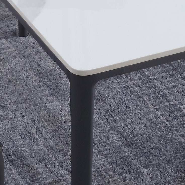 Ensemble de Table à manger en pierre frittée, 1/4/5 pièces, chaises à manger modernes à oreilles
