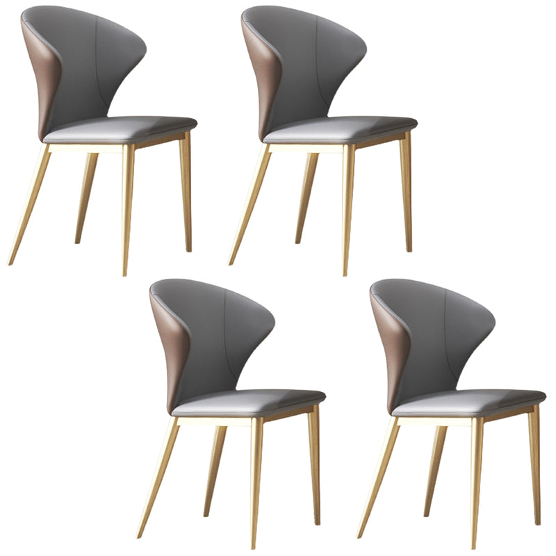 Contemporary Dining Set Stone 1/4/7 Pieces Dining Furniture for Home 4 Dark Grey Chairs Clearhalo 'Dining Room Sets' 'Dining Tables & Seating' 'dining_room_set' 'furn' 'furn_dining_room_set' 'Furniture' 'Kitchen & Dining Furniture' 5589111