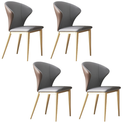 Contemporary Dining Set Stone 1/4/7 Pieces Dining Furniture for Home 4 Dark Grey Chairs Clearhalo 'Dining Room Sets' 'Dining Tables & Seating' 'dining_room_set' 'furn' 'furn_dining_room_set' 'Furniture' 'Kitchen & Dining Furniture' 5589111