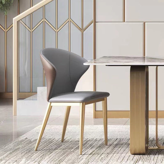 Contemporary Dining Set Stone 1/4/7 Pieces Dining Furniture for Home Clearhalo 'Dining Room Sets' 'Dining Tables & Seating' 'dining_room_set' 'furn' 'furn_dining_room_set' 'Furniture' 'Kitchen & Dining Furniture' 5589114