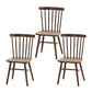 Modern 1/2/3/5 Pieces Dining Set Rectangle Double Pedestal Dinette Set in Natural 3 Wood Chairs Clearhalo 'Dining Room Sets' 'Dining Tables & Seating' 'dining_room_set' 'furn' 'furn_dining_room_set' 'Furniture' 'Kitchen & Dining Furniture' 5589134
