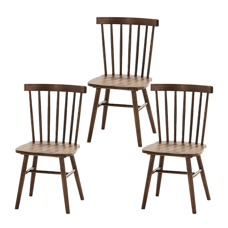 Modern 1/2/3/5 Pieces Dining Set Rectangle Double Pedestal Dinette Set in Natural 3 Wood Chairs Clearhalo 'Dining Room Sets' 'Dining Tables & Seating' 'dining_room_set' 'furn' 'furn_dining_room_set' 'Furniture' 'Kitchen & Dining Furniture' 5589134