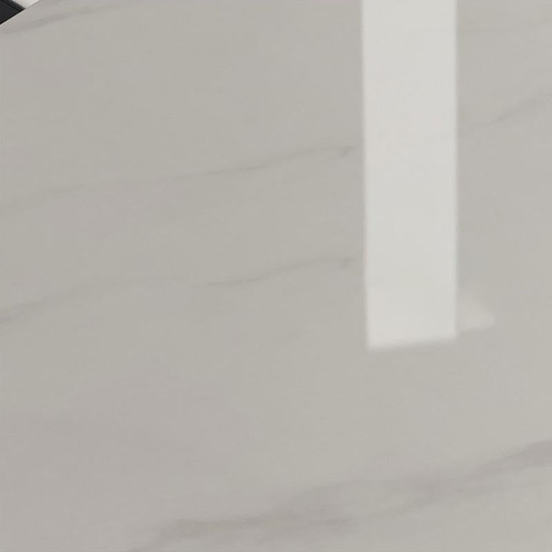 Stone Rectangle Dining Table Contemporary Dining Table with Pedestal Base