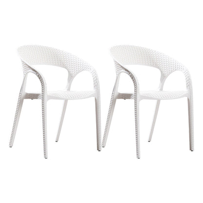 Modern Style Dining Chair Plastic Arm Chair with Plastic Legs for Kitchen