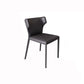 Faux Leather Armless Dining Chairs Modern Wingback Side Chair Clearhalo 'Dining Chairs' 'Dining Tables & Seating' 'dining_chair' 'furn' 'furn_dining_chair' 'Furniture' 'Kitchen & Dining Furniture' 5589601