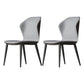 Polsterer Seitenstuhl Set moderne Seitenstühle für Esszimmer