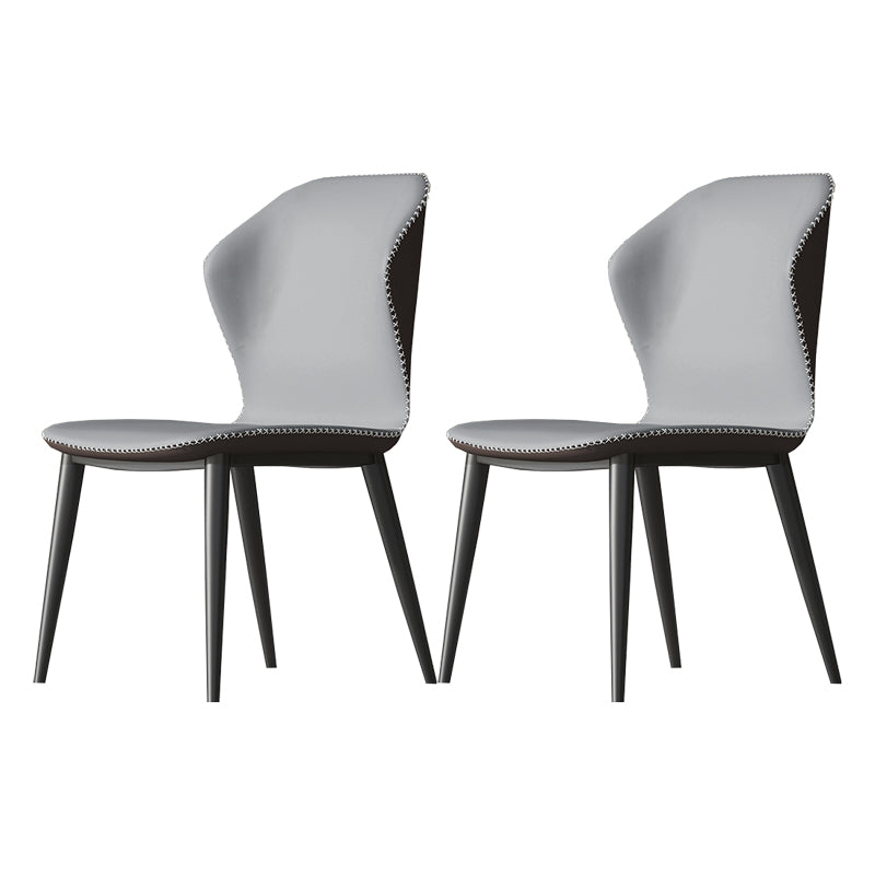 Polsterer Seitenstuhl Set moderne Seitenstühle für Esszimmer