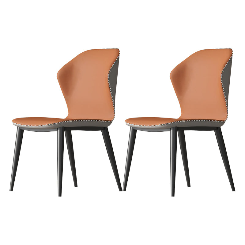 Polsterer Seitenstuhl Set moderne Seitenstühle für Esszimmer