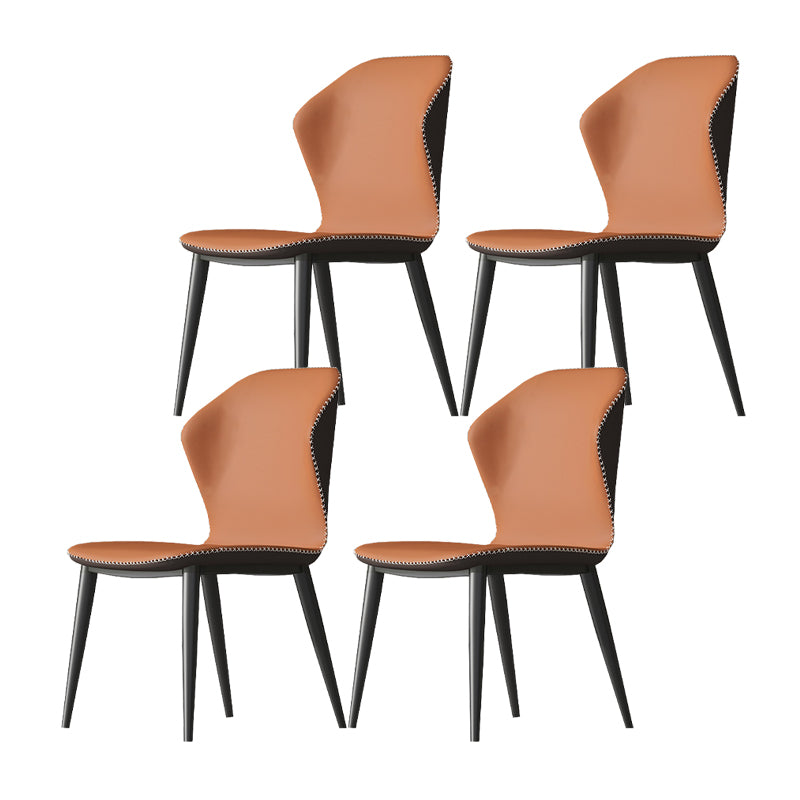 Polsterer Seitenstuhl Set moderne Seitenstühle für Esszimmer