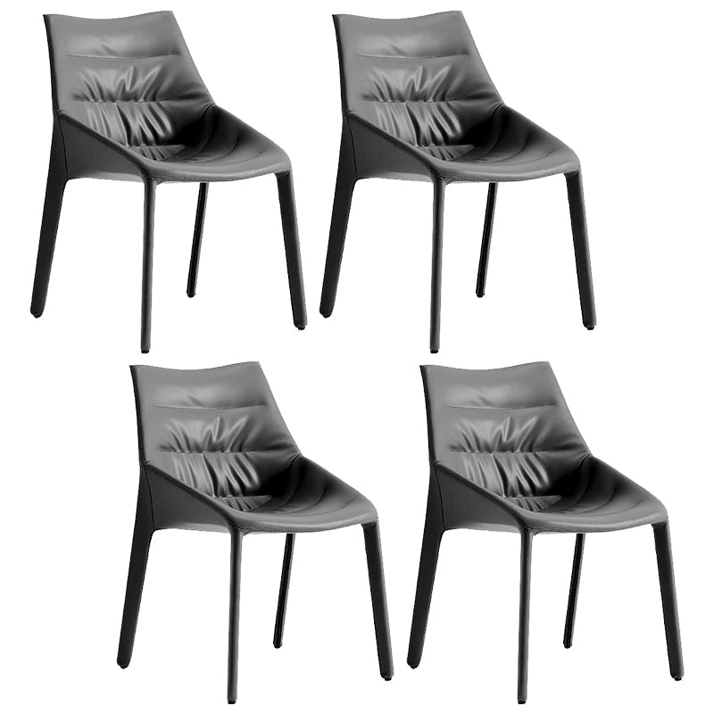 Sedie da pranzo laterale imbottite sedia laterale in vetro per casa