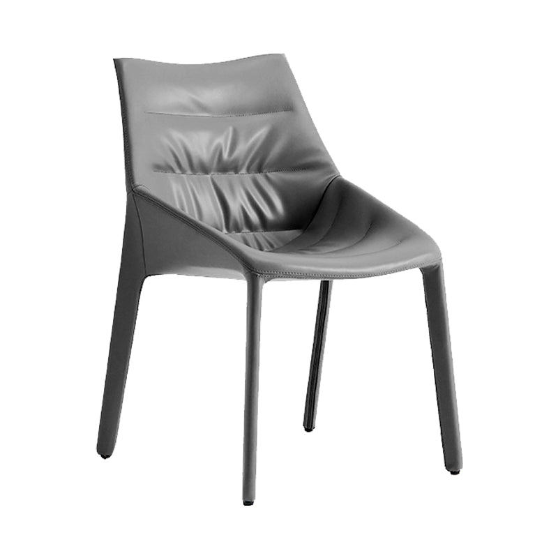 Sedie da pranzo laterale imbottite sedia laterale in vetro per casa