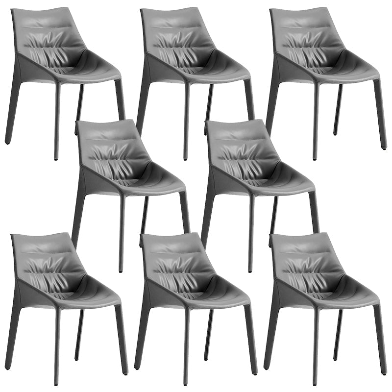 Sedie da pranzo laterale imbottite sedia laterale in vetro per casa