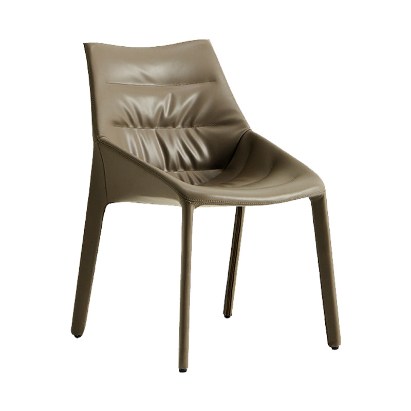 Sedie da pranzo laterale imbottite sedia laterale in vetro per casa